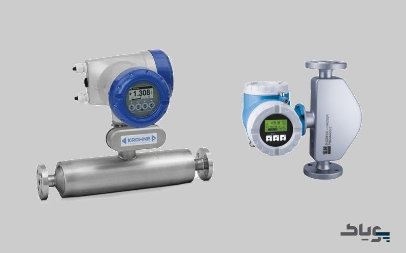 انواع فلومترهای جرمی