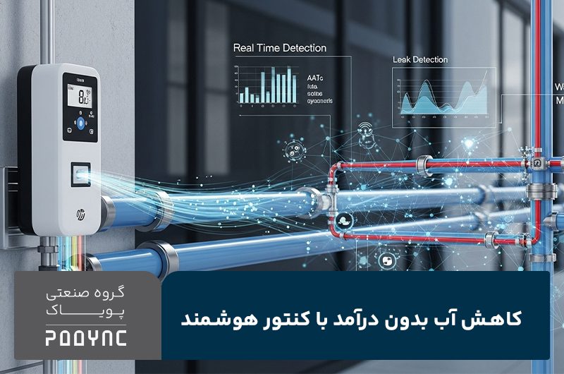 کاهش آب بدون درآمد با کنتور هوشمند - پویاک