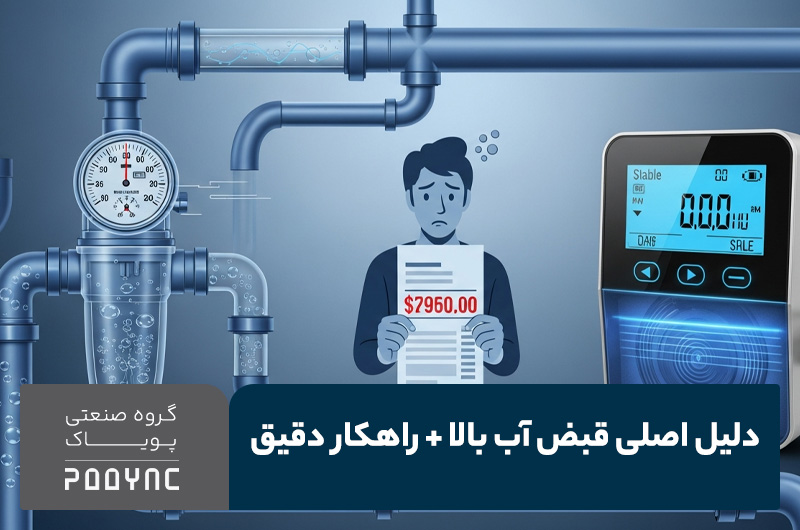 قبض آب بالا؟ دلیل واقعی + راهکار دقیق - پویاک