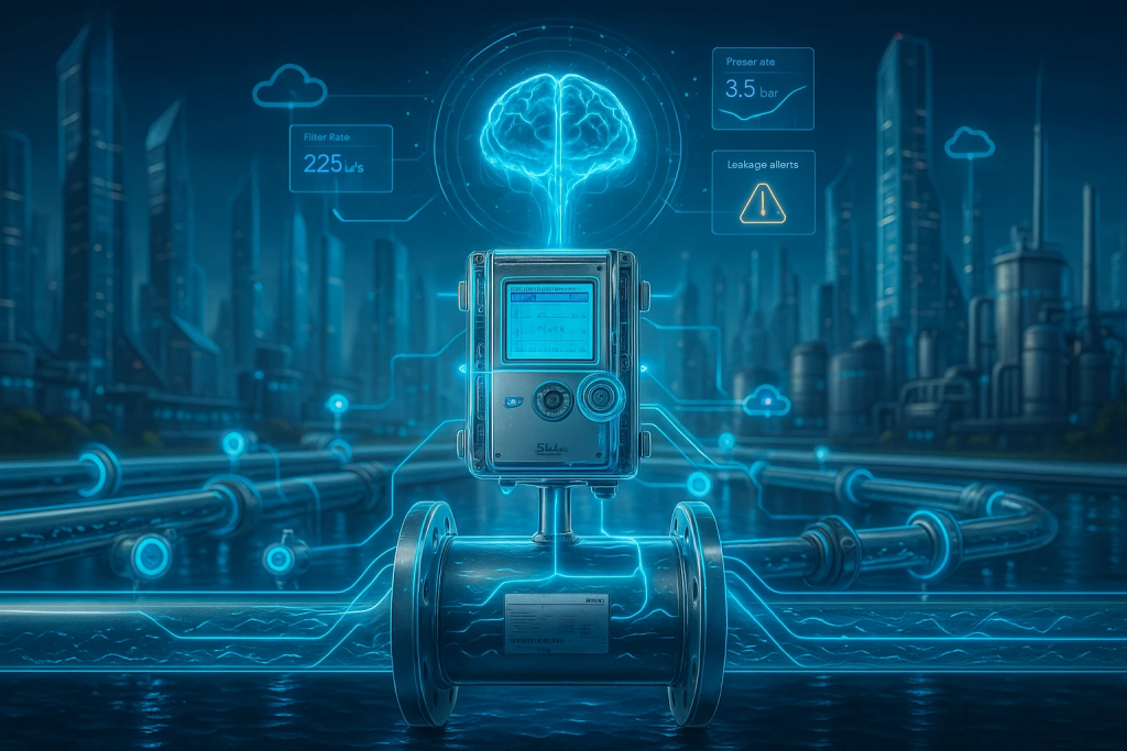 تحول هوش مصنوعی و اینترنت اشیاء (IoT) در صنعت اندازه‌گیری آب و فاضلاب